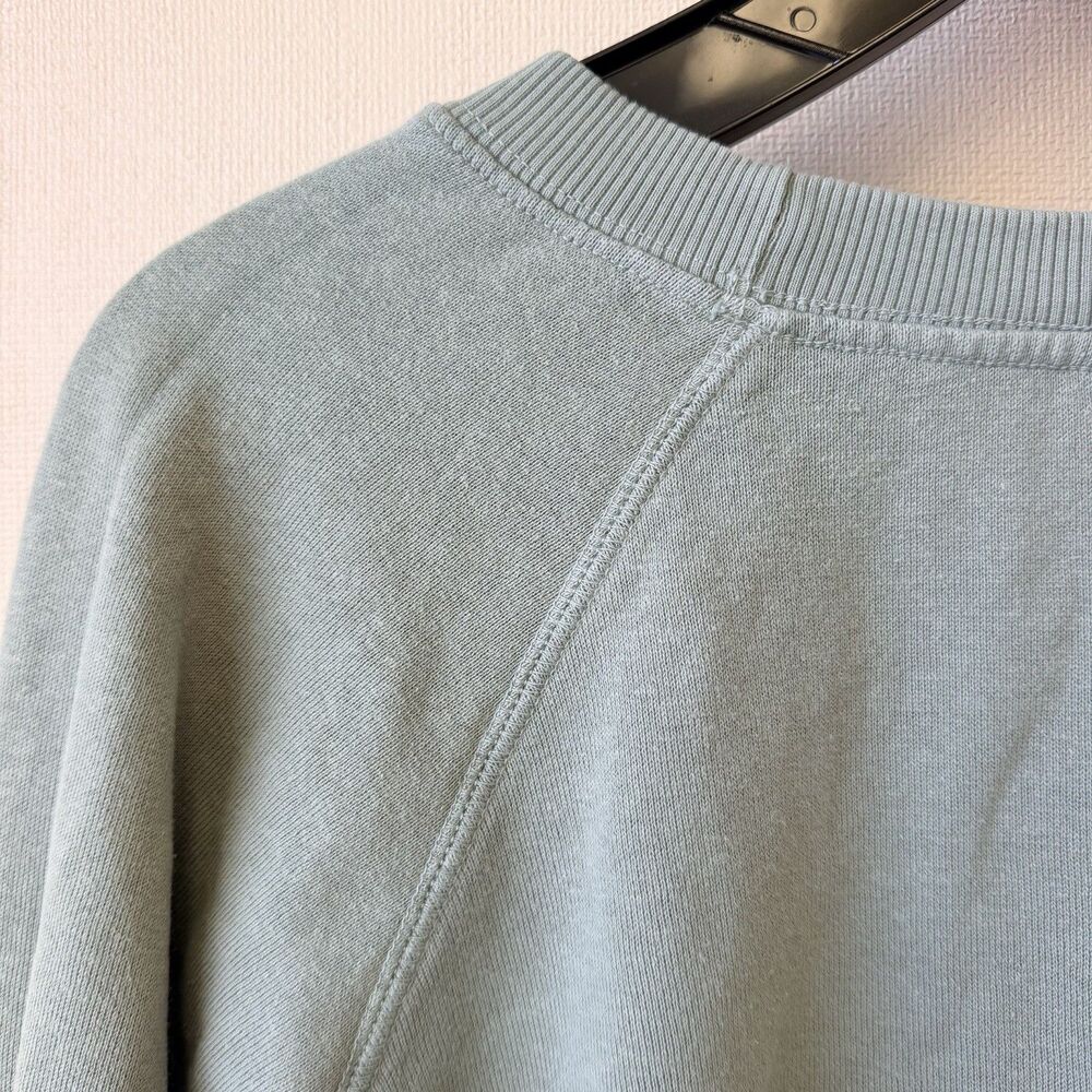 Jungmaven American Made Hemp Organic Cotton Sweatshirt Sage Green S USA Unisex - Picture 6 of 10